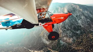 Flying to The Nicest Hot Spring in the Backcountry