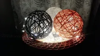 Very easy diy Yarn balls # gorgeous diy yarn orbs