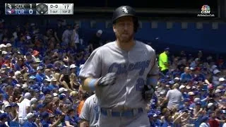 CWS@TOR: Frazier crushes a towering solo shot to left