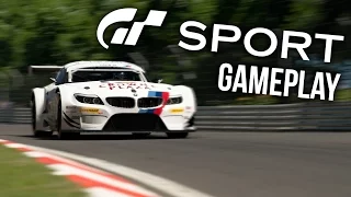 GRAN TURISMO SPORT Gameplay & First Impressions - Nürburgring Nordschleife GT3 Z4 (PS4 4K)