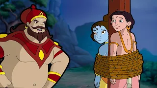 Krishna vs Raja Jarasand | Cartoons for Kids | Fun Videos for Kids | Hindi Kahaniya