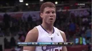 Blake Griffin epic dunk on Perkins - Thunder - 720p HD