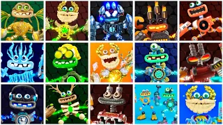 ALL 3D Wubboxes - My Singing Monsters Wubbox Sounds And Animations in 3D - Every Wubbox Fan Made