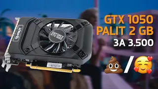 GTX1050-ЛУЧШАЯ ВИДЕОКАРТА в 2023 году (до 3.500 рублей)??? Обзор на GTX1050 Palit 2GB.