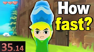 How fast can you break a VASE in every Zelda game?