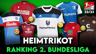 2. Bundesliga Trikot Ranking – Wer hat das schönste Trikot, wer das Hässlichste? | Saison 22/23