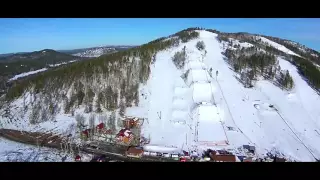 Горнолыжный курорт Солнечная долина Миасс презентационный ролик