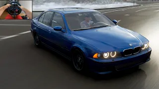 1200HP BMW E39 M5 - Forza Horizon 4 | Logitech g29 gameplay