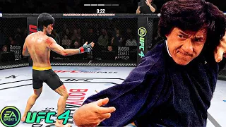 UFC 4 | Bruce Lee VS Jackie Chan |  EA SPORTS UFC 4