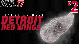 NHL 17: Franchise Mode | Detroit Red Wings Ep. 2 - "Moving Some Old Vets"