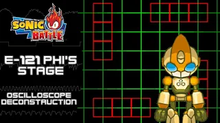 Sonic Battle (GBA) - E-121 Phi's Stage - Oscilloscope Deconstruction