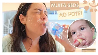 ROTINA DE MÃE DE 4 FILHOS + REBECCA COMEU MAÇÃ - FLÁVIA CALINA