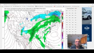 Warm Weather in The East No Major Storms On the Horizon (04092017)
