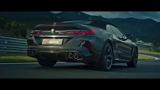 BMW M8 Competition (F91) with an Akrapovič exhaust system