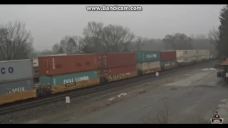 NS Westbound Intermodal at Chesterton, IN