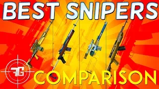 The Best Sniper Rifles in Playerunknown’s BATTLEGROUNDS - SNIPER RIFLE COMPARISON