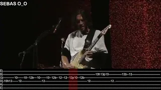 RHCP - Scar Tissue solos Live at Dreamforce, San Francisco, California 2022 - John Frusciante - TABS