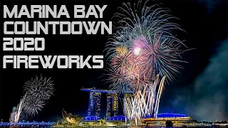 Marina Bay Countdown 2020 Fireworks