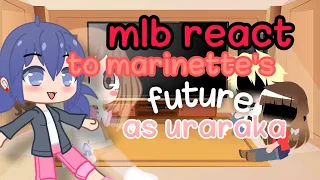 ♡mlb react to marinette's future as uraraka♡