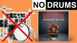 Morirò da Re - Måneskin | No Drums (Play Along)