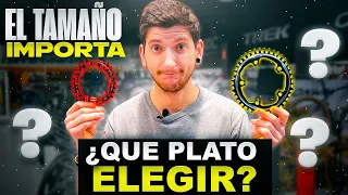 QUÉ PLATO ELEGIR EN MTB - EL TAMAÑO SÍ IMPORTA