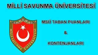 MSÜ TABAN PUANLARI & KONTENJANLARI - EN DÜŞÜK PUANLA HANGİ OKUL ÖĞRENCİ ALDI? OKULA KAÇ KİŞİ ALINDI?