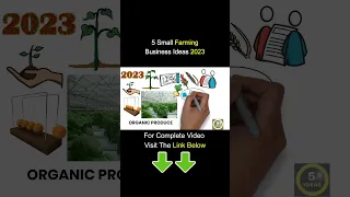 🚜🌻5 Small Farming Business Ideas In 2023 || Profitable Farming Business Ideas