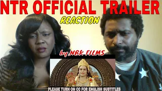 NTR Official Trailer - Nandamuri Balakrishna | Krish REACTION