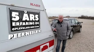 5 års erfaringer og oplevelser med Kabe campingvogne