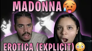 WAIT WTF... 😳MADONNA - EROTICA (EXPLICIT) REACTION 😱😳