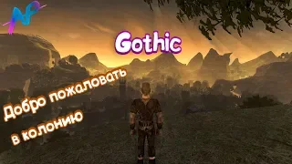 Gothic #1 | ДОБРО ПОЖАЛОВАТЬ В КОЛОНИЮ