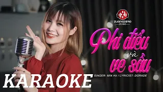 [KARAOKE] Phi Điểu Và Ve Sầu - Min Hii Cover | Nhạc Hoa Lời Việt