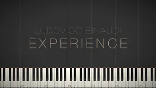 Experience - Ludovico Einaudi  Synthesia Piano Tutorial