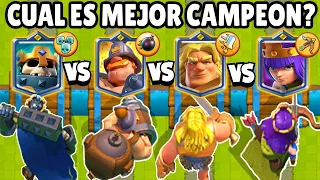 CUAL CAMPEÓN ES EL MEJOR? | OLIMPIADAS de CAMPEONES | NUEVO GRAN MINERO | CLASH ROYALE