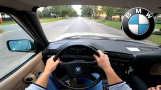 BMW E30 318i | 4K POV Test Drive By M&M Classics