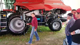 Boekemans Case IH Combine 250 Walk Around Release at the Dowerin Field Days 2019