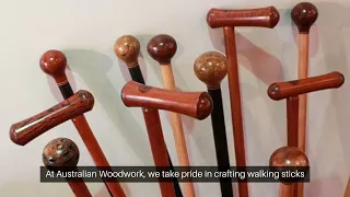 Australian Handmade Wooden Walking Sticks: Built to Last