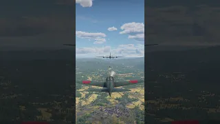 Intercepting the incoming Nuke in War Thunder