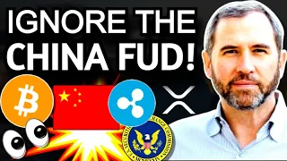 China BITCOIN Ban FUD - US Crypto Regulation Bill & Ripple CEO Talks SEC XRP Lawsuit