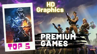 Top 5 Best Premium Games for android 2021 | HD Graphics | Paid Games For Android 2021