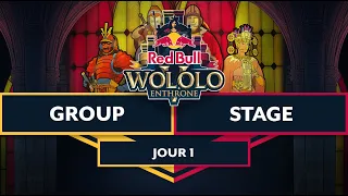 100.000$ REDBULL WOLOLO V - PHASE DE GROUPE - JOUR 1