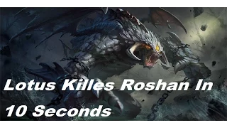 Dota 2 How to Kill Roshan In 10 seconds