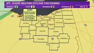 Cleveland weather: Threat of severe weather moves towards Northeast Ohio