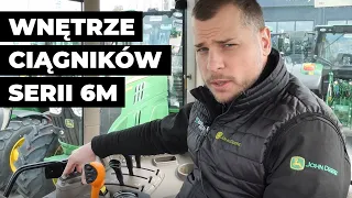 Maszyny bez tajemnic odcinek - John Deere seria 6M odcinek 9  - wnętrze ciągnika serii 6M