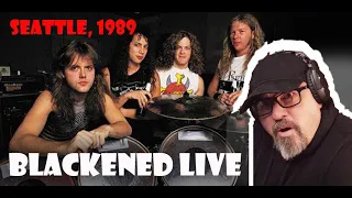 FIRST TIME SEEING 'METALLICA -BLACKENED LIVE (GENUINE REACTION)