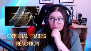 Dragon Age Absolution | Official Trailer Reactions | Netflix series