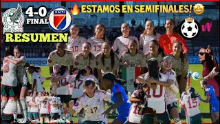 México Femenil SUB17 vs Haiti Femenil SUB17 🔥 RESUMEN J3 | Estamos en Semifinales! 🤩 5.2.2024