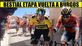 1 ETAPA VUELTA a BURGOS 2023  Santiago BUITRAGO Primoz ROGLIC