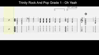 Trinity Rock and Pop - Guitar - Grade 1 - Oh Yeah