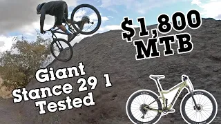 Only $1,800 and Ripping - Giant Stance 29 1 MTB Review